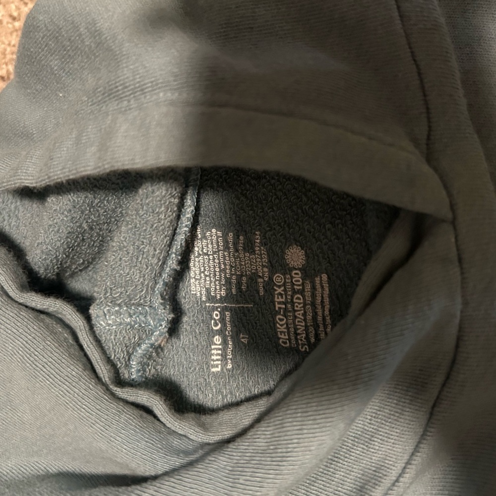 LITTLE CO BLUE SWEATSUIT - Picture 3 of 3
